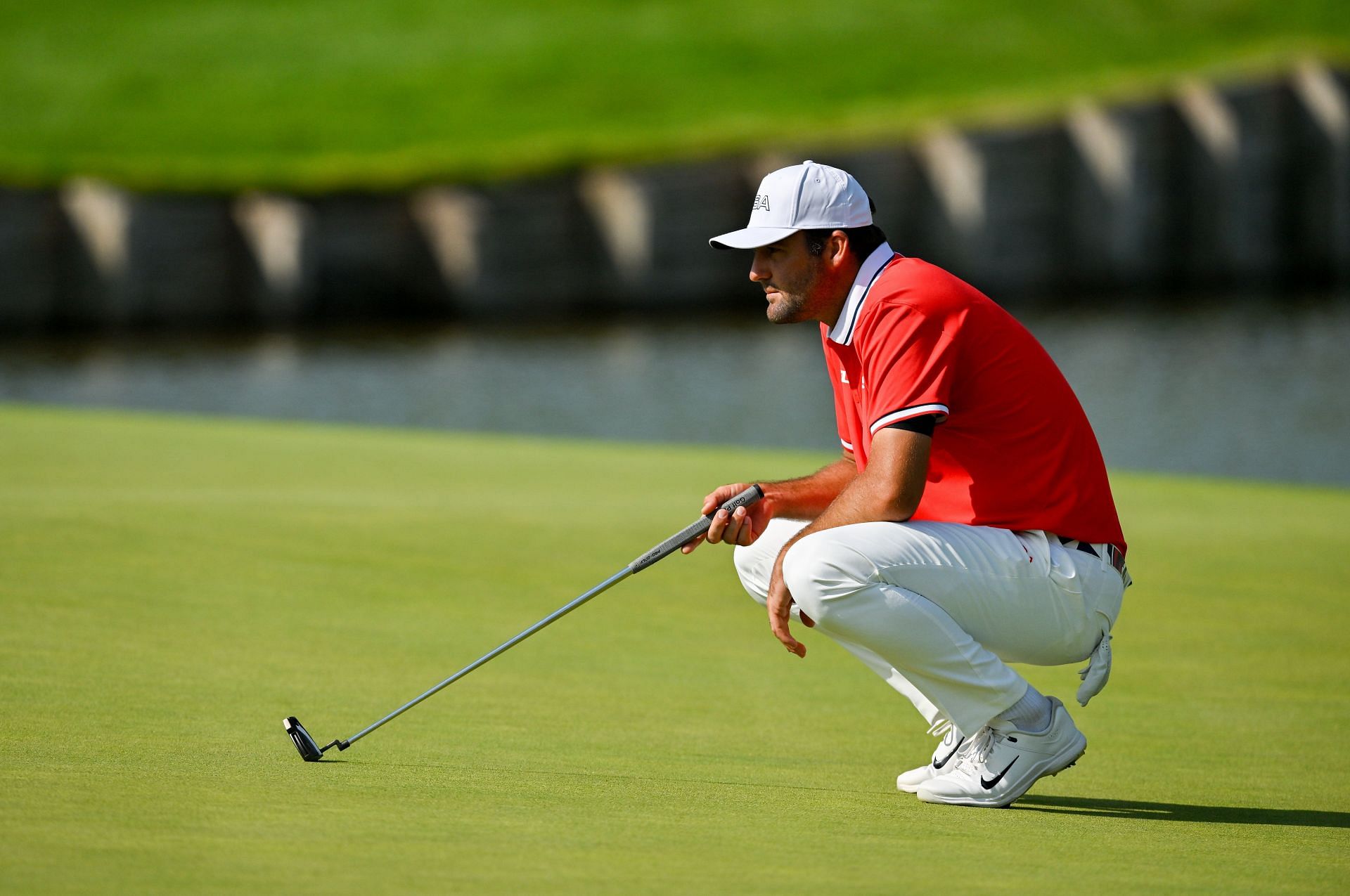 Scottie Scheffler at the Paris 2024 Olympic Games - Day 6 - Golf (Source: Getty Images)